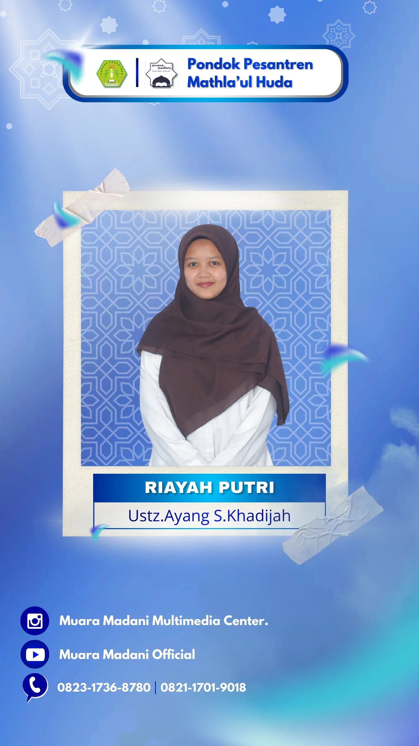 Ustz. Ayang Siti Khodijah